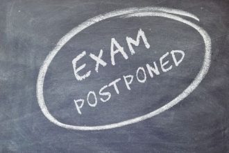 Exam Postponed After Protest