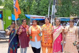 BJP women campaign in Jamshedpur